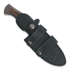 Fox Knives Eastwood Tiger 刀, Titanium Ziricote FX-106TIZW