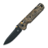 Fox Knives - Gabi - Blackwashed PVD - Gold Dark Matter Carbon Fiber