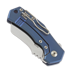 Navaja Fox Knives Italico, anodized blue ti FX-540TIBL