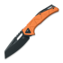 Fox Knives Kronos - Alluminium Orange sulankstomas peilis FX-552ALBOR
