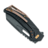 Fox Knives Kronos - Carbon Fiber Dark Matter sulankstomas peilis FX-552ALCF