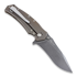 Fox Knives M1 Bronze Titanium Frame Lock k&auml;&auml;nt&ouml;veitsi CED-M1TIBR