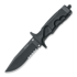 Fox Knives Miles veitsi, musta FX-0171104