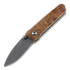 Fox Knives My One Damascus Amboina kääntöveitsi 279DA
