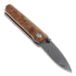 Fox Knives My One Damascus Amboina kääntöveitsi 279DA