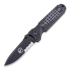 Fox Knives Praudonaator II sulankstomas peilis, juoda, dantytas FX-FP2BSG10