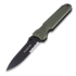 Fox Knives Predator II kääntöveitsi, oliivinvihreä, combo terä FX-FP2GS