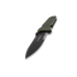 Fox Knives Praudonaator II sulankstomas peilis, žalia, dantytas FX-FP2GS