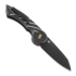 Fox Knives Radius M390 PVD Titanium sulankstomas peilis FX-550TIB