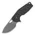 Fox Knives Suru CF/Ti sulankstomas peilis, Balbachdamast FX-526DCF
