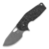 Coltello pieghevole Fox Knives Suru CF/Ti, Balbachdamast FX-526DCF