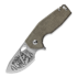 Fox Knives Suru Micarta Lamnia Exclusive sulankstomas peilis, Badass Santa FX-526MIOD-BS