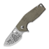 Fox Knives Suru Micarta Lamnia Exclusive sulankstomas peilis, Frog FX-526MIOD-JP