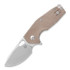 Fox Knives Suru Micarta Linerlock sulankstomas peilis, Natural FX-526LIMNA