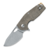 Fox Knives Suru Micarta Linerlock sulankstomas peilis, žalia FX-526LIMOD