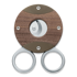 Fox Knives - The Circle - Cigar Cutter, American Walnut