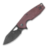 Fox Knives - Yaru Micarta Linerlock, Burgundy