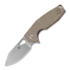 Fox Knives Yaru Micarta Linerlock sulankstomas peilis, Natural FX-527LIMNA