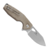 Fox Knives Yaru Micarta Linerlock sulankstomas peilis, Natural FX-527LIMNA
