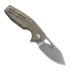 Fox Knives Yaru Micarta Linerlock sulankstomas peilis, žalia FX-527LIMOD