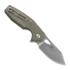 Coltello pieghevole Fox Knives Yaru Micarta Linerlock, verde FX-527LIMOD