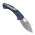 Fox Knives Zero 2.0 - Stonewash - FRN Blue sulankstomas peilis FX-311BL