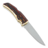 G. Sakai Stag Hunter folding knife, amber stag