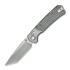 GEO Knife Blaze - Stonewash - Titanium sulankstomas peilis