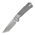 GEO Knife Blaze - Stonewash - Titanium kääntöveitsi