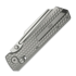 GEO Knife Noxiz - Stonewash - Titanium sulankstomas peilis