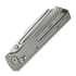 GEO Knife Noxiz - Stonewash - Titanium kääntöveitsi
