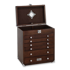 Gerstner International 6-Drawer Collector's Chest Oak