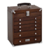 Gerstner International 6-Drawer Collector's Chest Oak