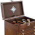 Gerstner International 6-Drawer Collector's Chest Oak
