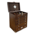 Gerstner International 6-Drawer Collector's Chest Oak