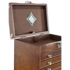 Gerstner International 6-Drawer Collector's Chest Oak