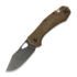 GiantMouse ACE Atelier kääntöveitsi, burlap micarta