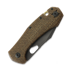 GiantMouse ACE Atelier kääntöveitsi, burlap micarta