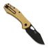 GiantMouse ACE Atelier Flat Brass folding knife