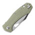 GiantMouse ACE Atelier sulankstomas peilis, green canvas micarta