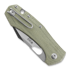 GiantMouse ACE Atelier kääntöveitsi, green canvas micarta
