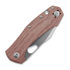 GiantMouse ACE Atelier kääntöveitsi, red canvas micarta