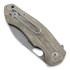 GiantMouse ACE Biblio Green Canvas Micarta kääntöveitsi