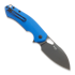 GiantMouse ACE Biblio XL G10 folding knife, blue