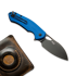 GiantMouse ACE Biblio XL G10 folding knife, blue