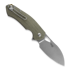 Сгъваем нож GiantMouse ACE Biblio XL green canvas micarta