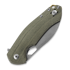 Складной нож GiantMouse ACE Biblio XL green canvas micarta