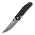 GiantMouse ACE Clyde sulankstomas peilis, black G10