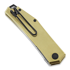 GiantMouse ACE Clyde sulankstomas peilis, brass