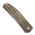 GiantMouse ACE Clyde sulankstomas peilis, green canvas micarta